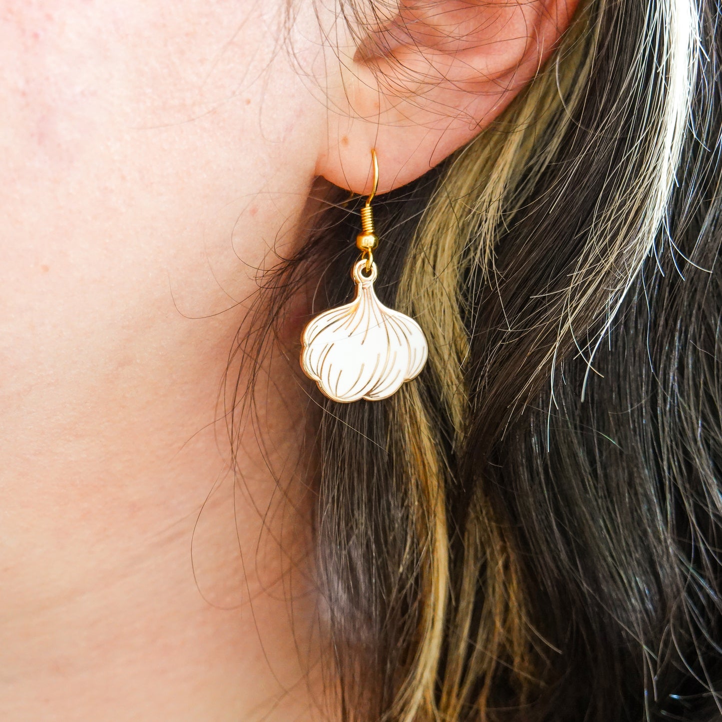 Garlic Earrings