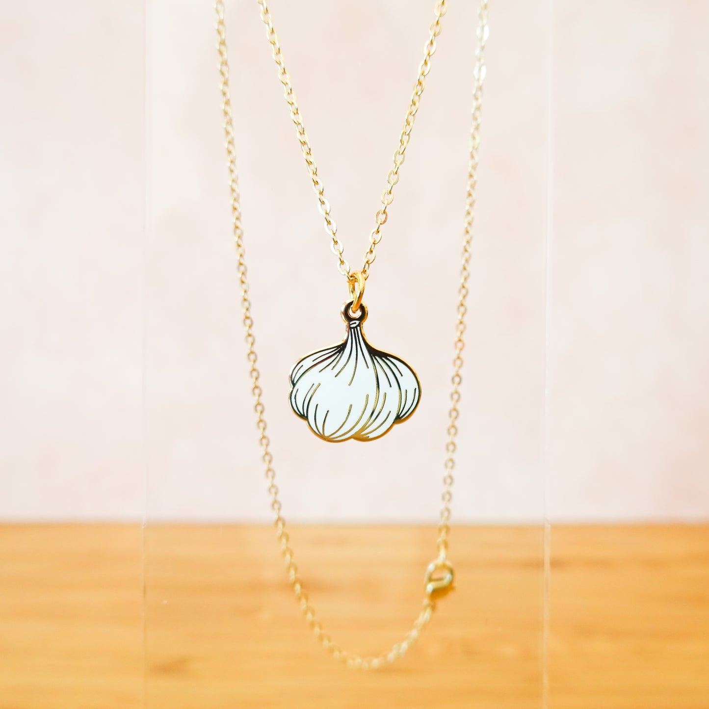Garlic necklace
