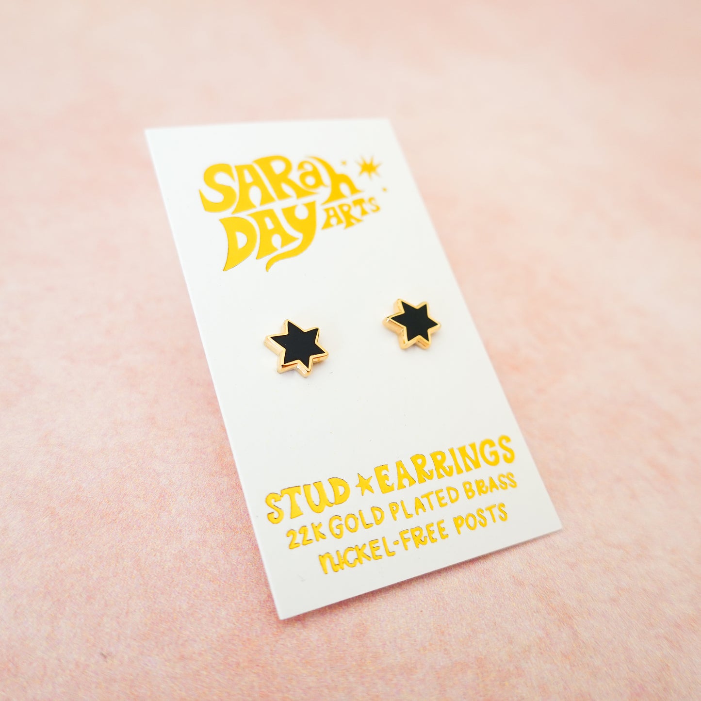 Mini Magen David Stud Earrings