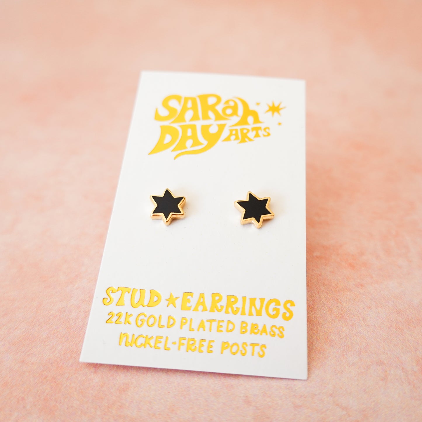 Mini Magen David Stud Earrings