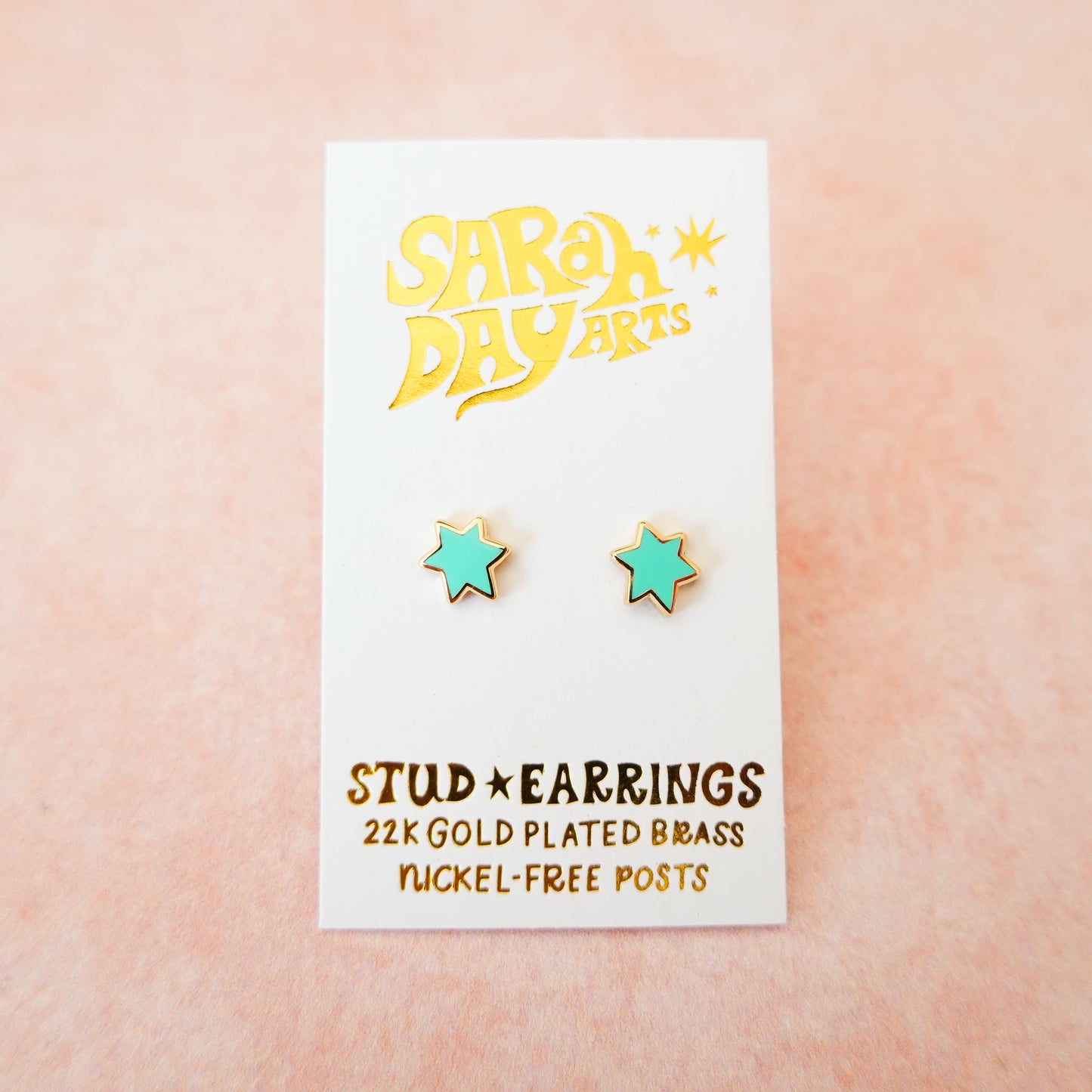 Mini Magen David Stud Earrings