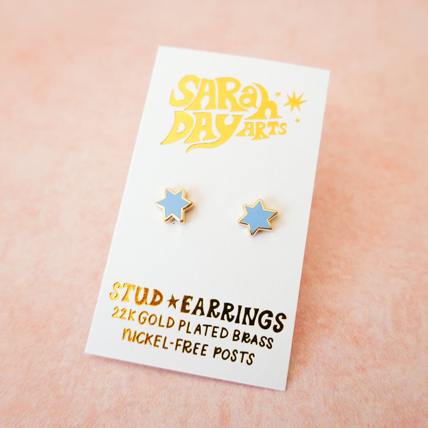 Mini Magen David Stud Earrings