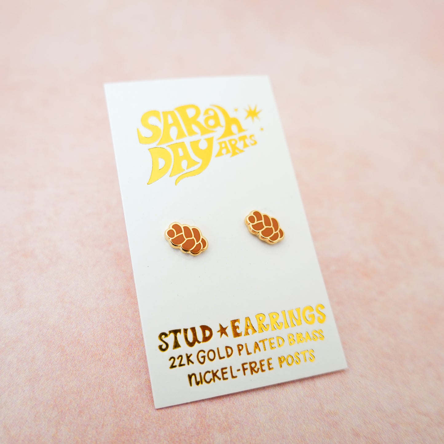 Challah Stud Earrings
