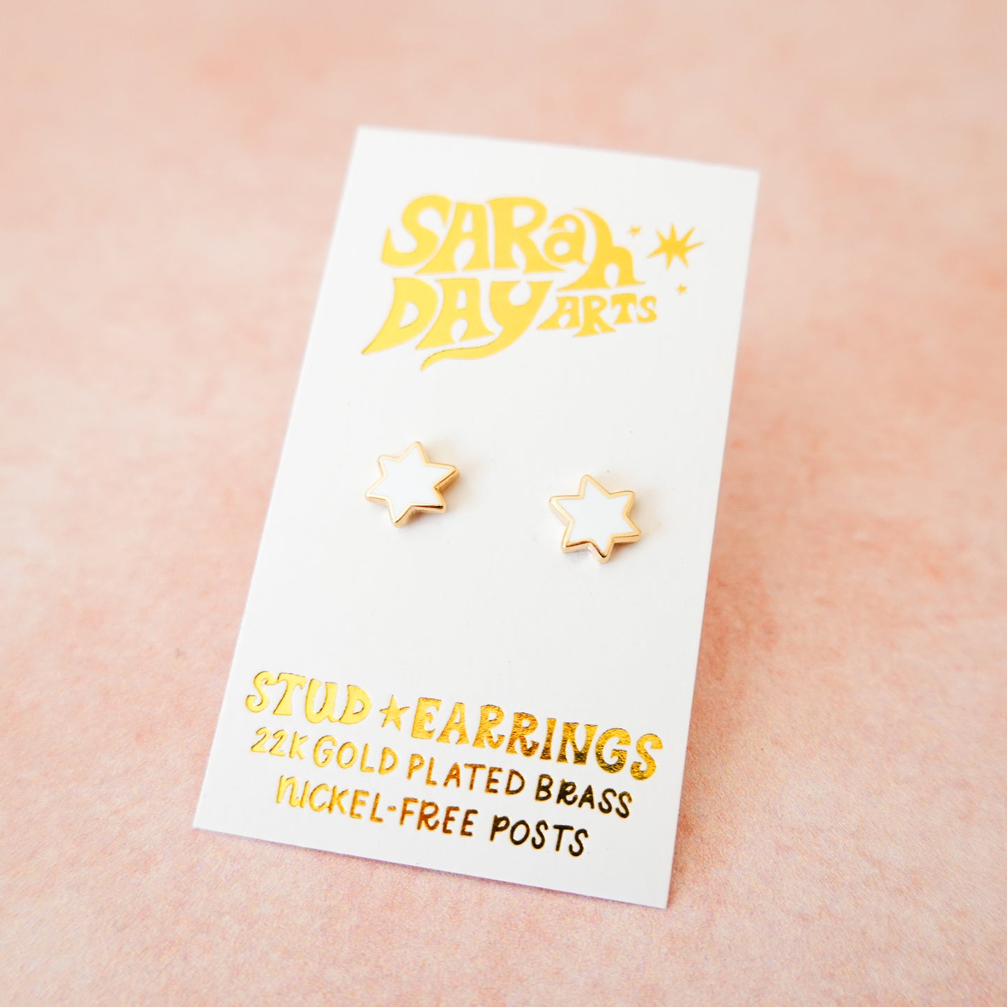 Mini Magen David Stud Earrings