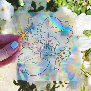 Celestial Lovers - 5" rainbow maker