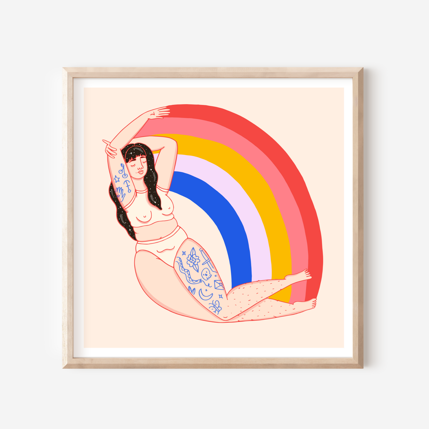 Can U Not? 8x8" giclee print