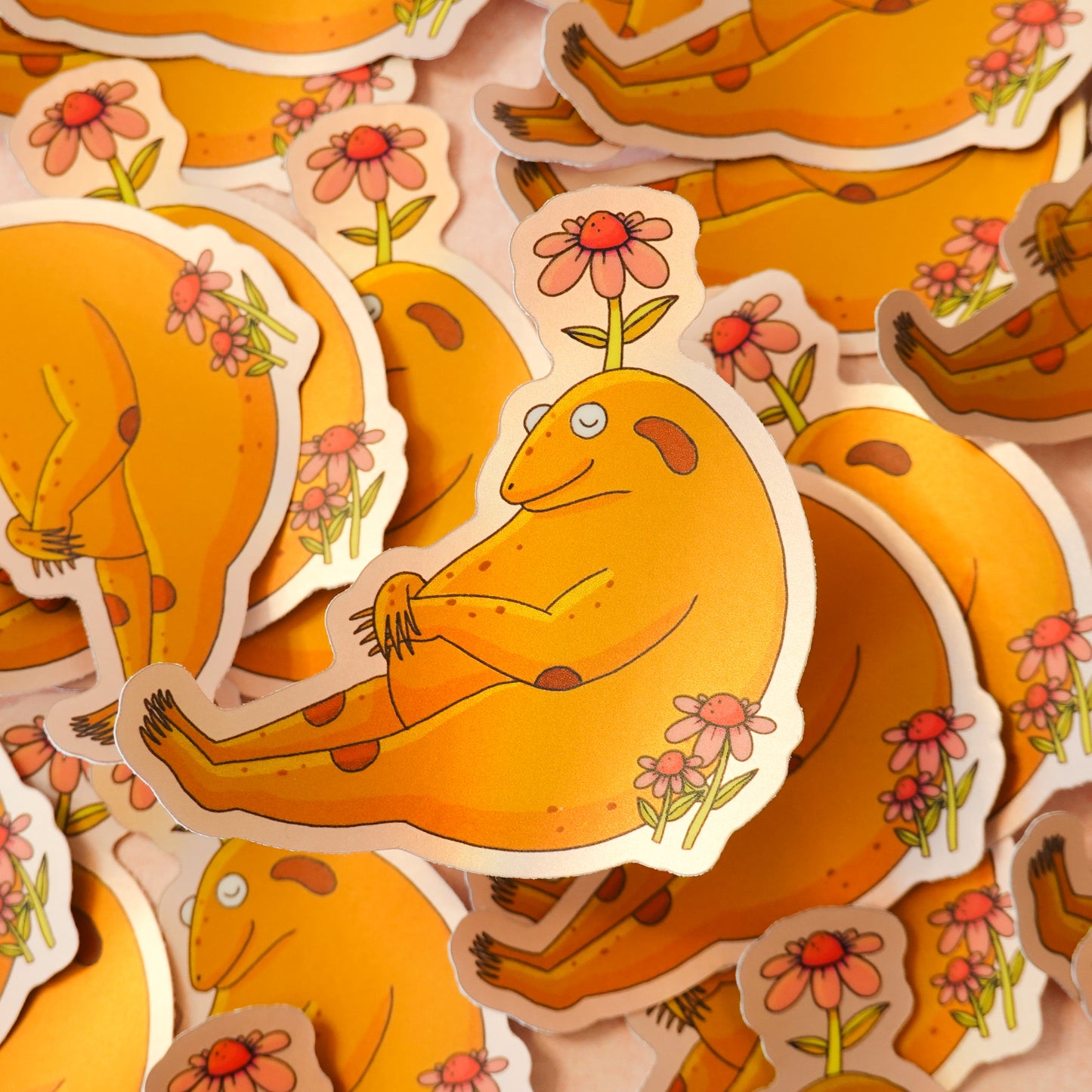 Rest is Rad shiny sticker