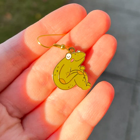 Froggy earrings