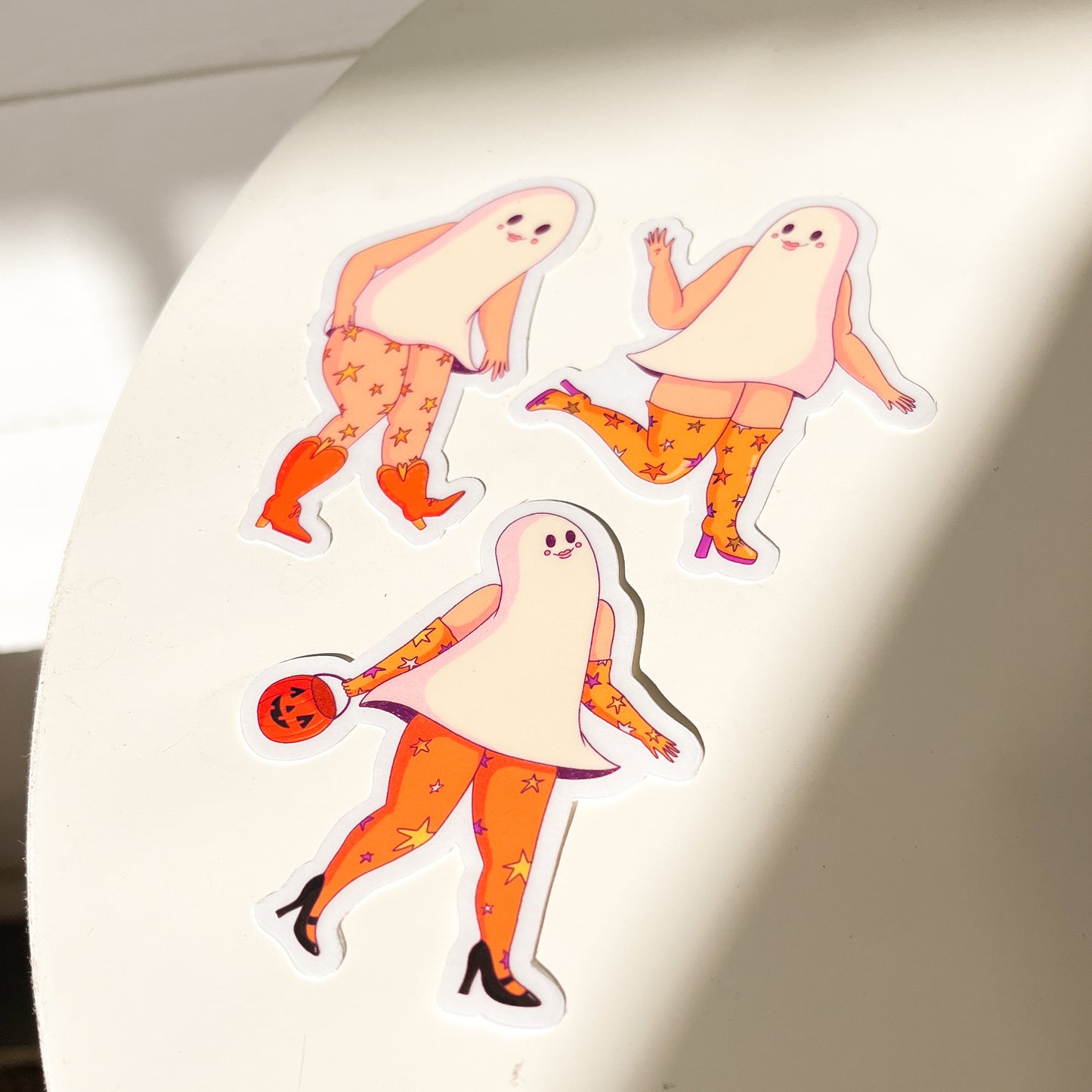 Ghostie Girls sticker 3-pack