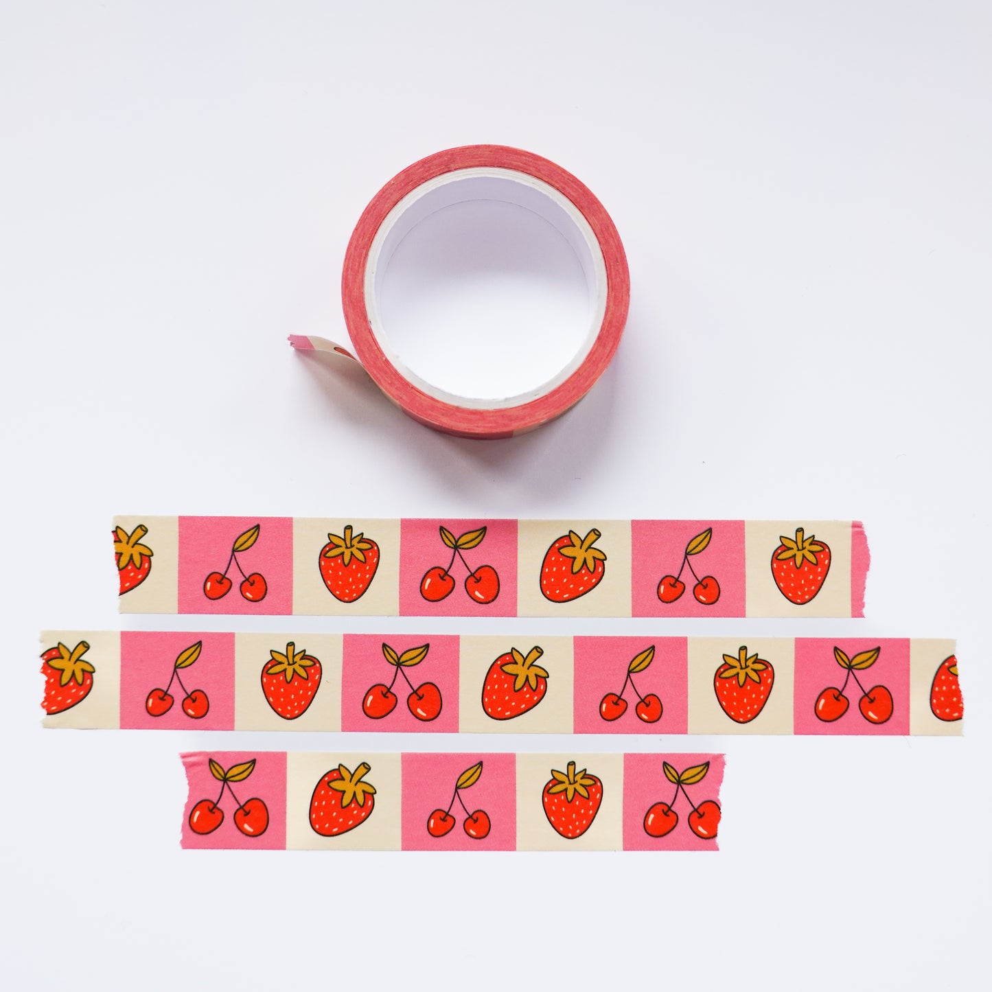 Cherry Strawberry Washi Tape