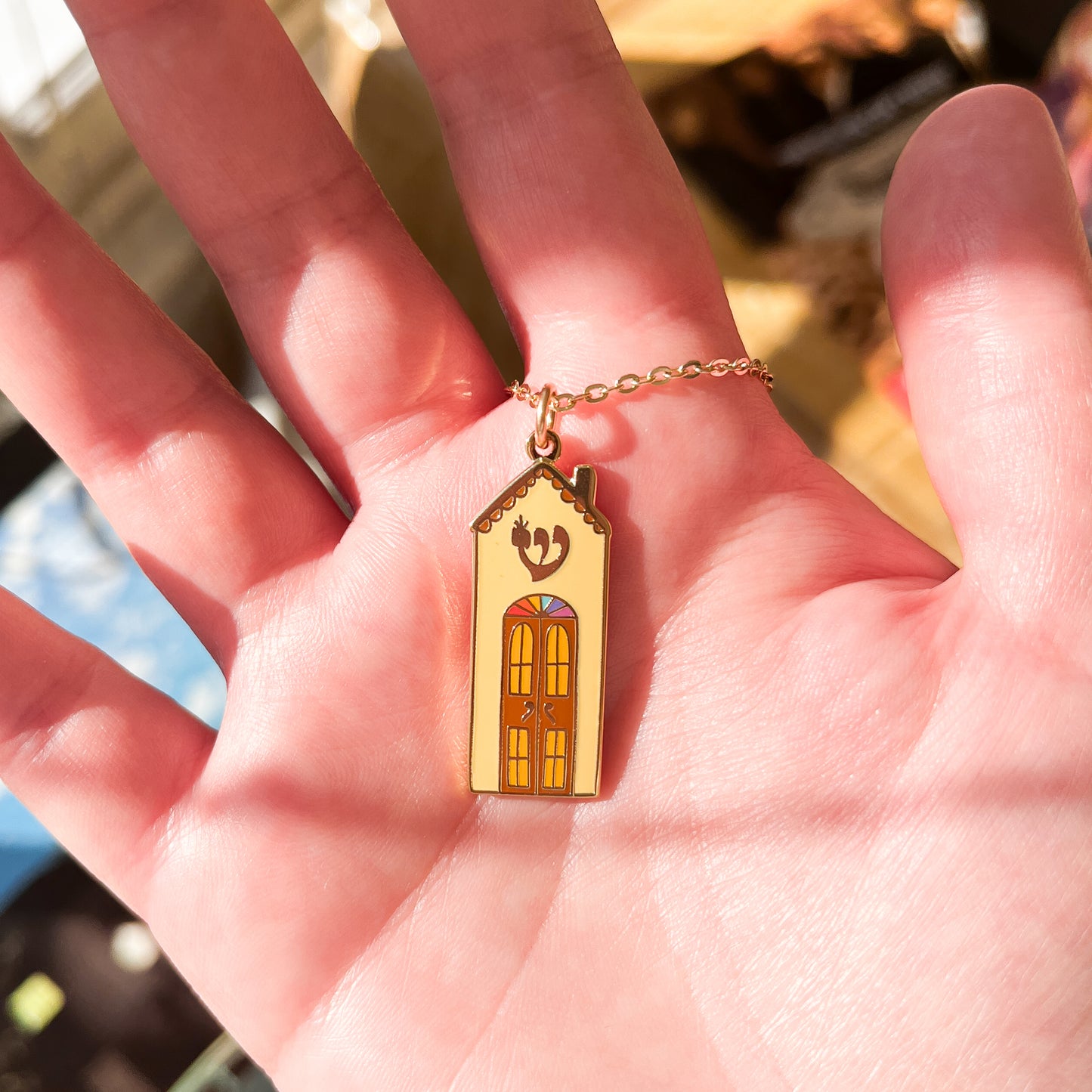 Our Little Jewish Home necklace