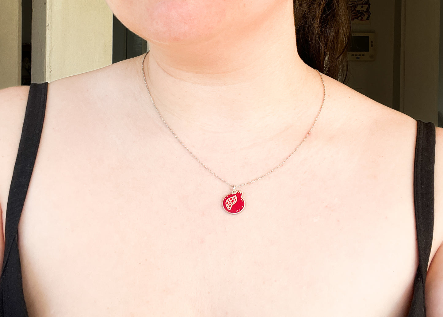 Pomegranate necklace