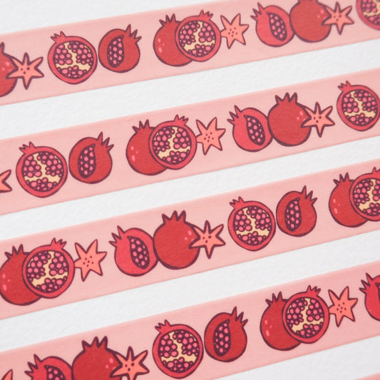 Pomegranate washi tape