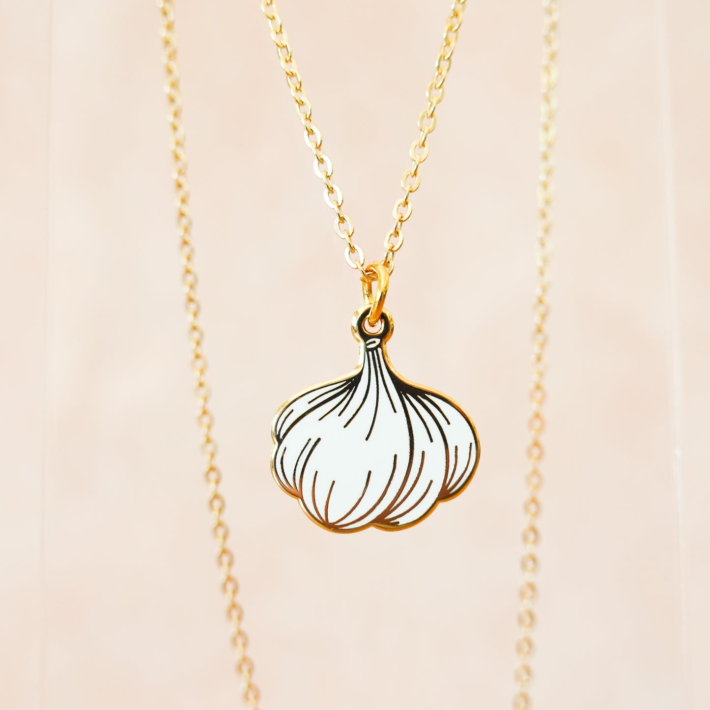 Garlic necklace