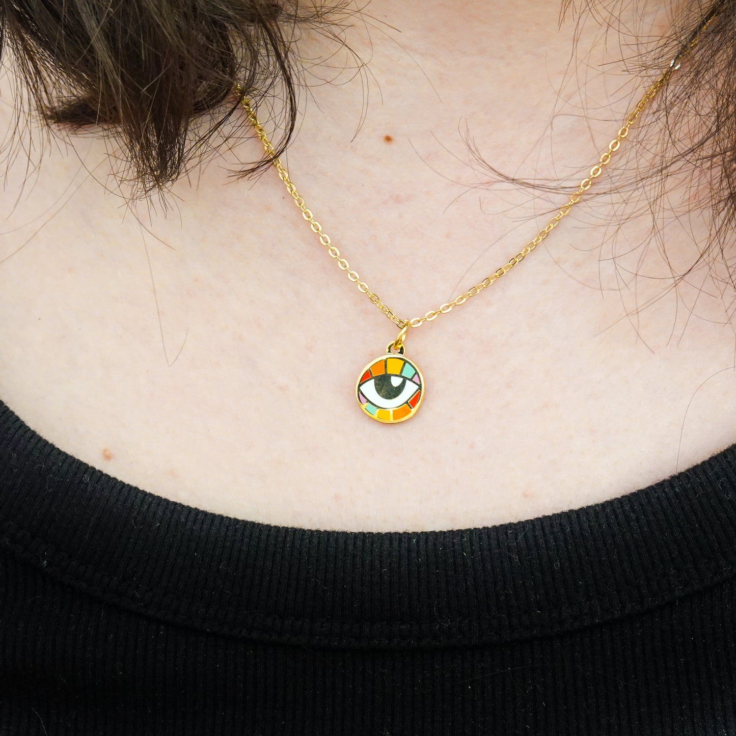 Mini Evil Eye necklace