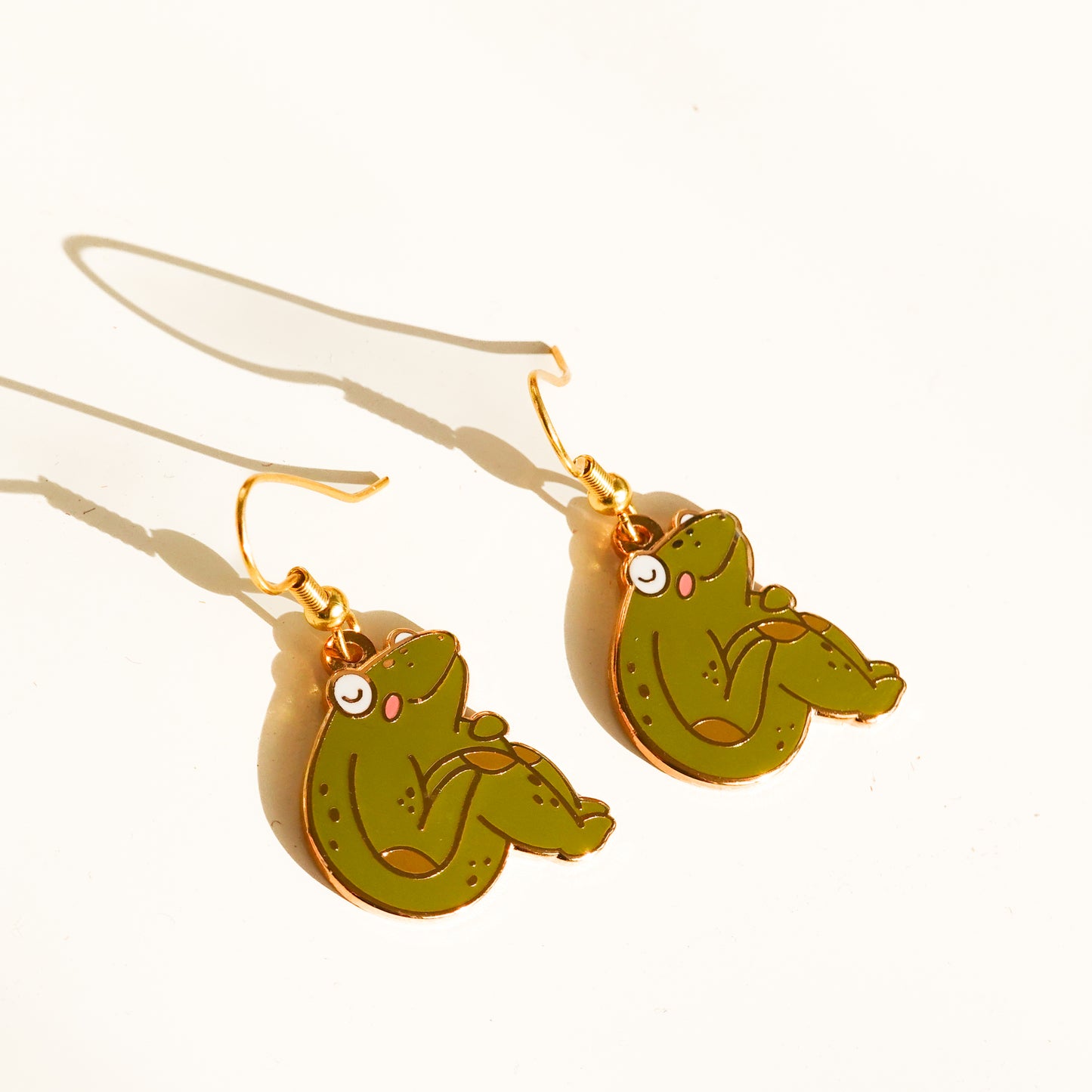 Froggy earrings
