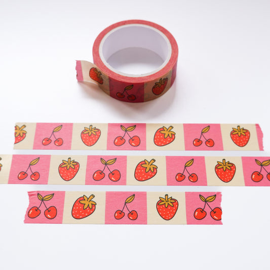 Cherry Strawberry washi tape
