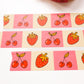Cherry Strawberry Washi Tape