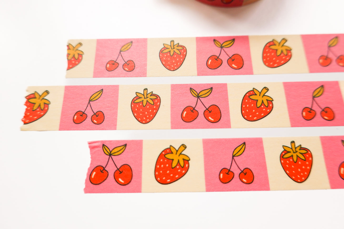 Cherry Strawberry Washi Tape