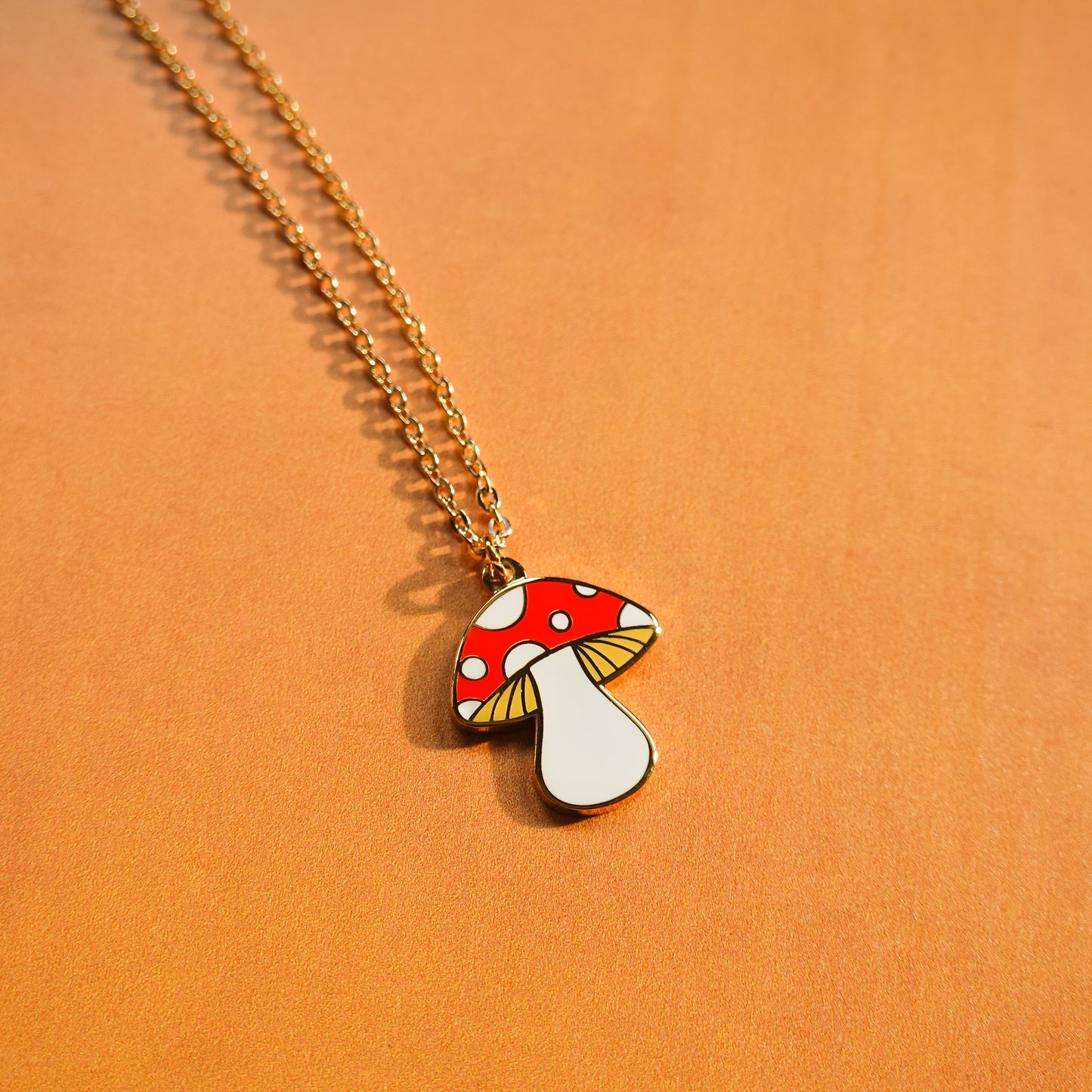 Mini Mushroom necklace